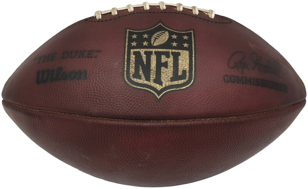 Unsigned Official NFL Leather Game Prepped Football "The Duke