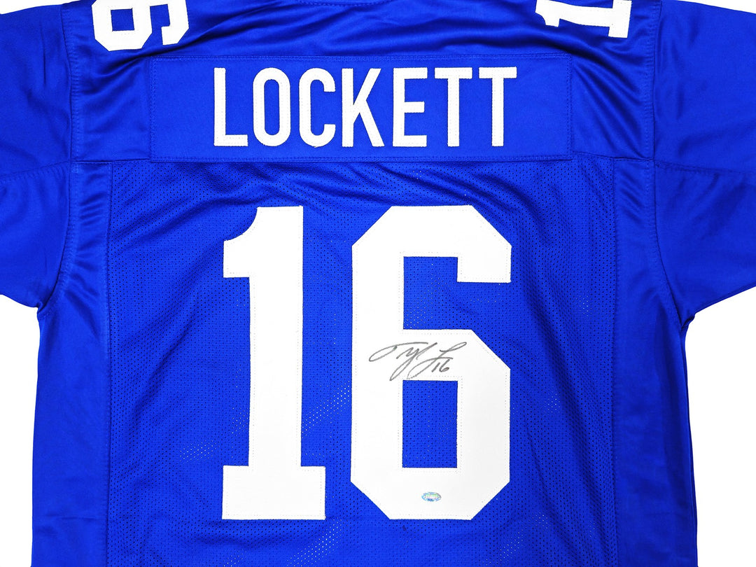 Seattle Seahawks Tyler Lockett Signed Throwback Jersey MCS Holo