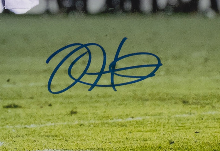 Jalen Hurts Signed Framed Philadelphia Eagles 11x14 Football Photo JSA