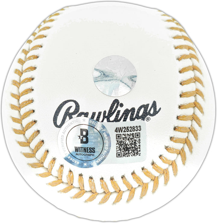 Ichiro Suzuki Auto Official Gold Glove Logo Baseball Mariners "#51" Beckett Wit