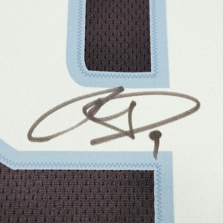 Seattle Kraken Ryan Donato Auto Blue Fanatics Jersey XL 1st Kraken Goal Fanatics
