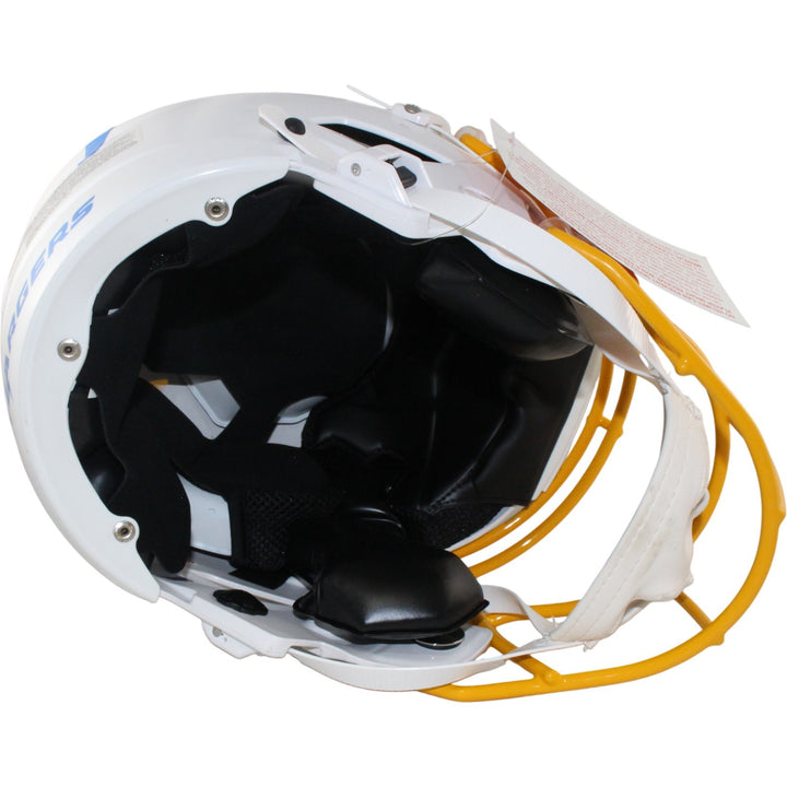 Keenan Allen Autographed Los Angeles Chargers SpeedFlex Helmet Beckett WIT 54965