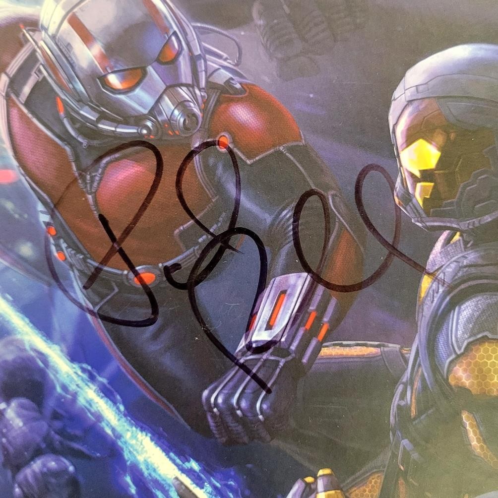 Paul Rudd signed Art of Ant-Man Book Marvel Avengers autograph ~ PSA