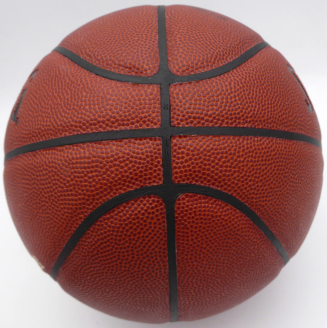Moses Malone Signed Spalding I /O Basketball Philadelphia 76ers JSA #AT76250