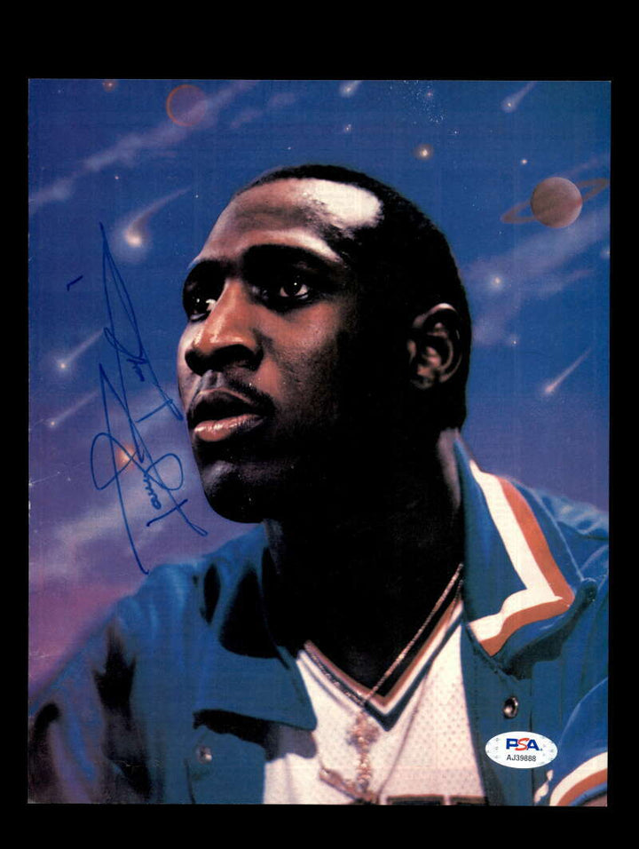 Darryl Dawkins PSA DNA Signed Coa 8x10 Autograph Photo