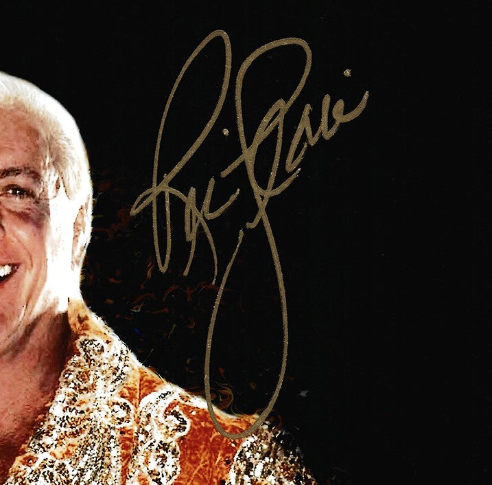 Ric Flair Signed 11x14 Photo Sylin N' Profilin JSA