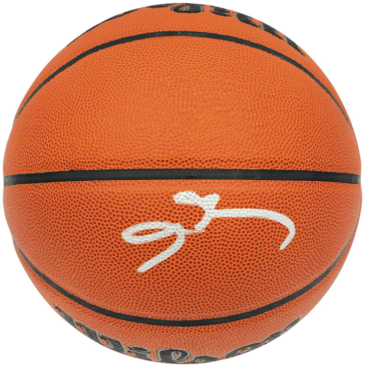 Allen Iverson Auto Signed Sig Series Indoor/Outdoor Basketball 76ers Beckett Wit