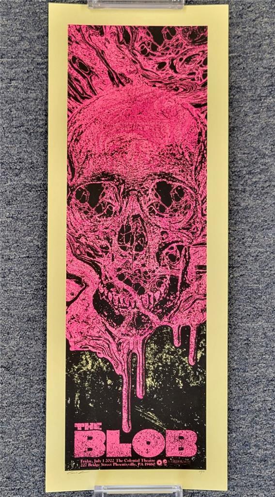 The Blob 9x24 Lithograph Mondo Art Print QFSChris Chris Garofalo #'ed /50