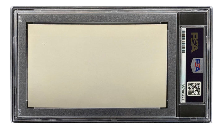 Whitey Ford Signed Index Card New York Yankees PSA/DNA