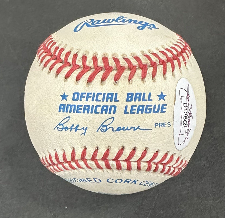 Phil Scooter Rizzuto Signed Official AL Baseball Yankees Nickname Auto Hof JSA