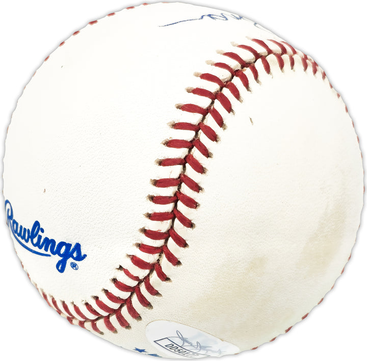 Hal Newhouser Signed AL Baseball Detroit Tigers "HOF 92" JSA #DD50177