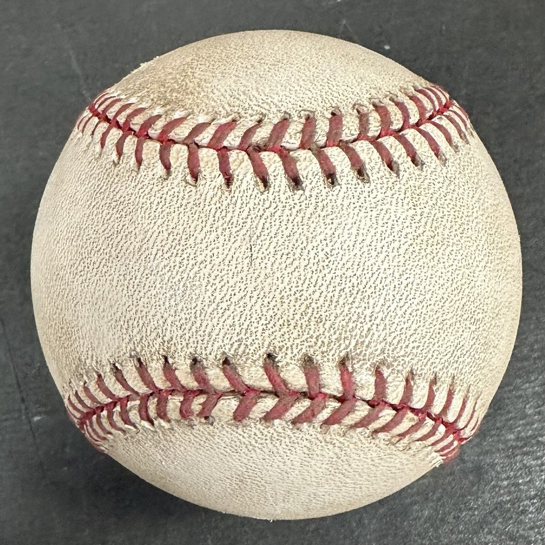 Tino Martinez Signed Game Used 2001 WS Mr November Baseball Auto Yankees MLB