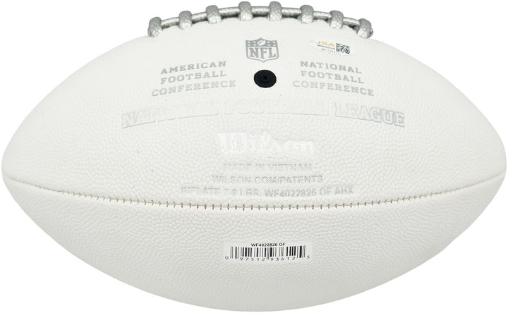 Jalen Carter Signed Philadelphia Eagles NFL Team Series Football JSA Witness