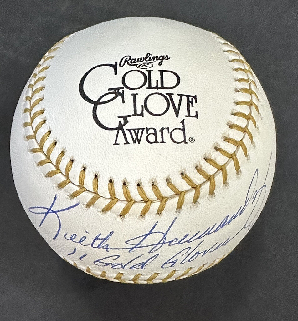 Keith Hernandez Signed Mlb Gold Glove Baseball 11 Gold Gloves Auto Mets Steiner