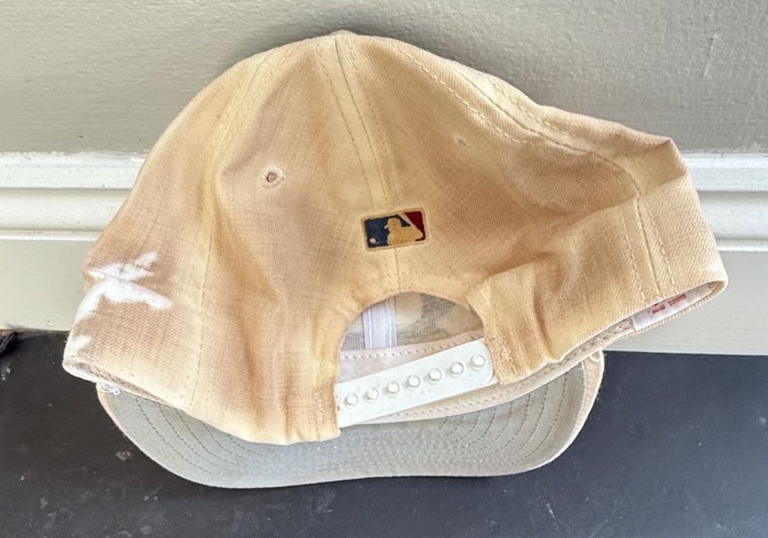 1996 Yankees World Series Game Worn Used Locker Room Celebration Hat Pat Kelly