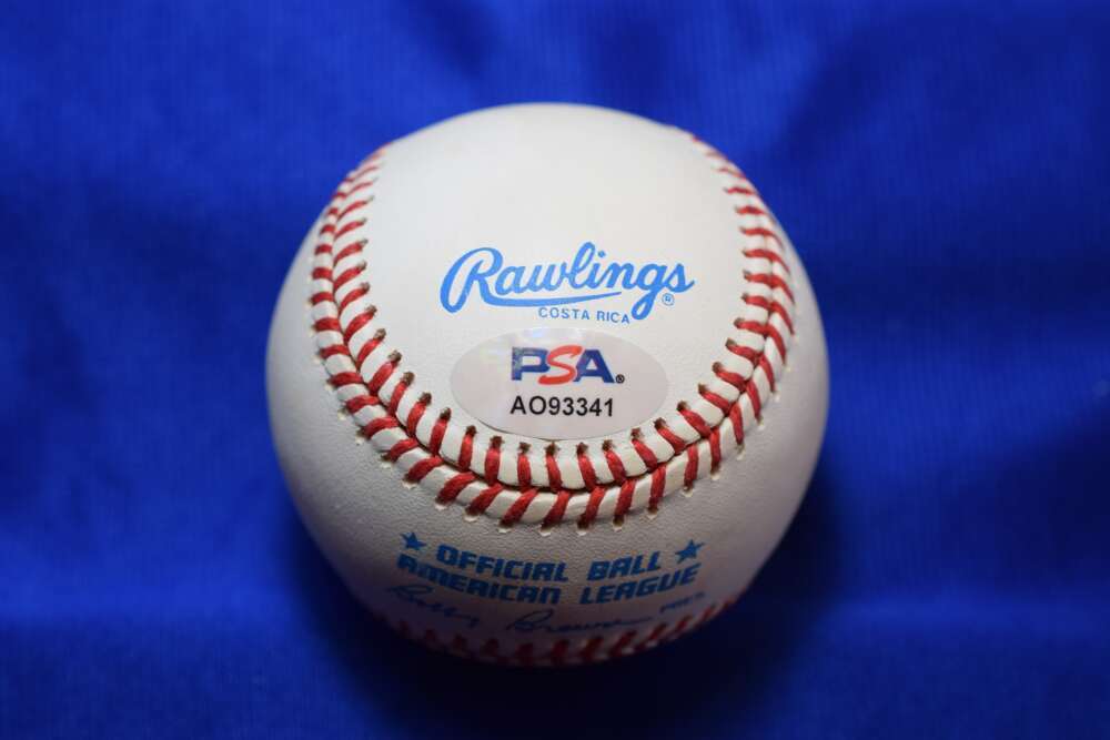 Nolan Ryan PSA DNA Autograph American League Signed Baseball