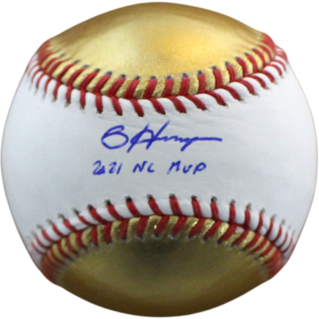Bryce Harper Autographed Philadelphia Phillies OML Baseball MVP Fanatics 54470