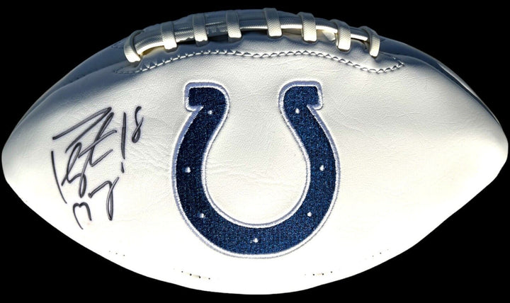 PEYTON MANNING SIGNED AUTOGRAPHED INDIANAPOLIS COLTS FOOTBALL SUPER BOWL JSA !