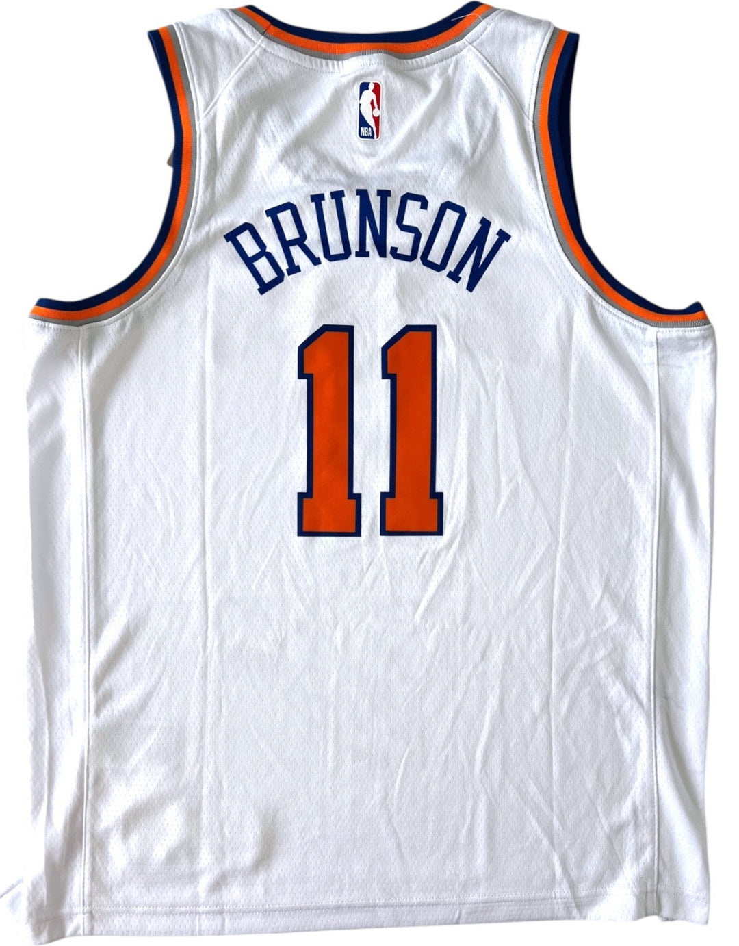 2026 NEW YORK KNICKS TEAM SIGNED AUTOGRAPHED BASKETBALL JERSEY BRUNSON HART JSA
