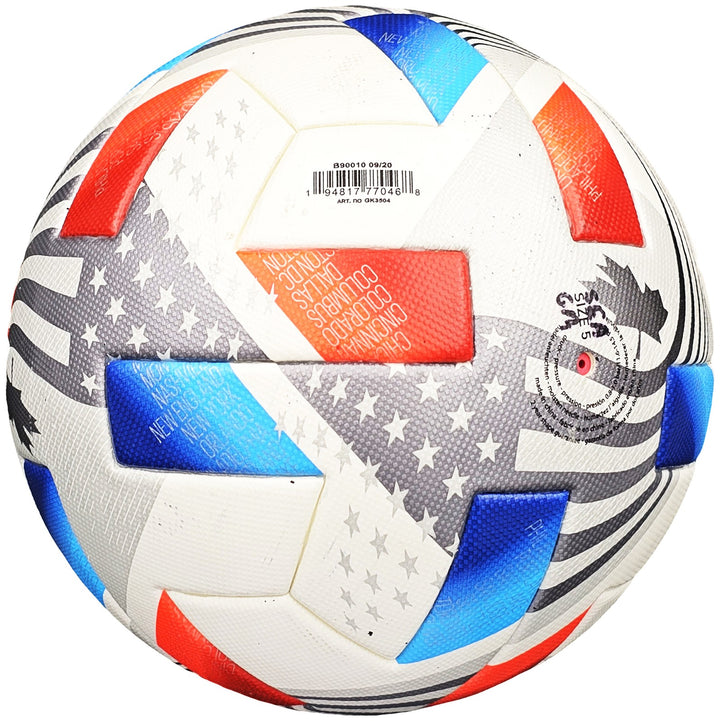 2021 MLS Game Match Used White Adidas Nativo Soccer Ball Sounders Fanatics