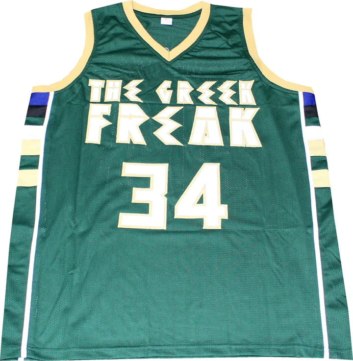 Giannis Antetokounmpo Autographed Milwaukee Bucks Jersey (JSA)