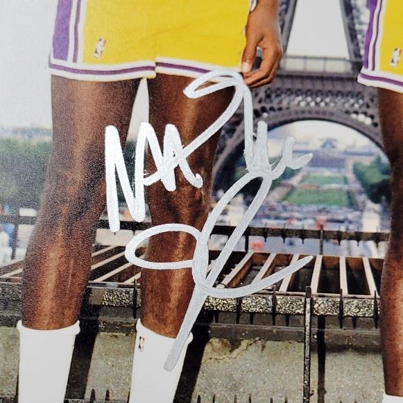 Magic Johnson autograph signed 11x14 Photo Los Angeles Lakers ~ Beckett BAS