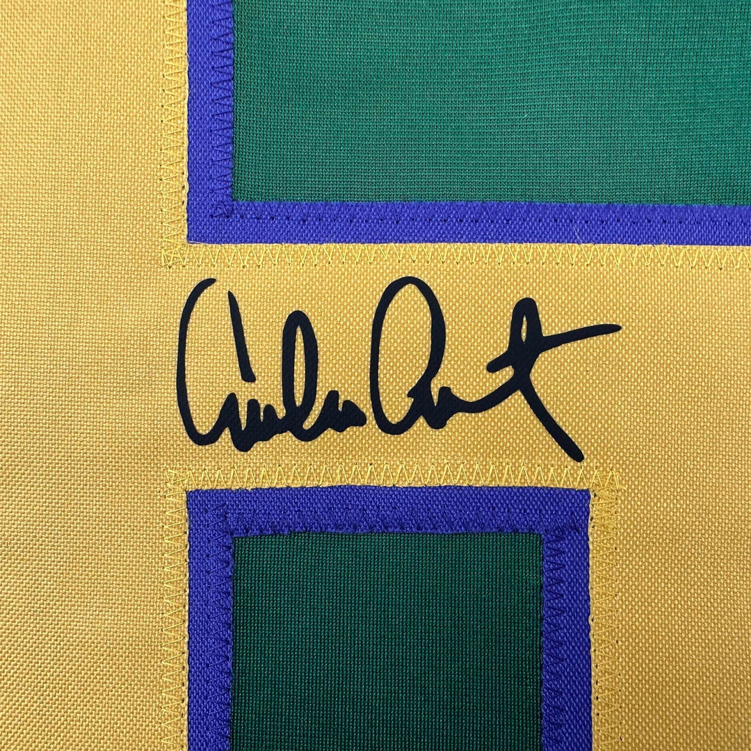Facsimile Autographed Emilio Esteves Gordon Bombay Green Reprint Auto Jersey XL