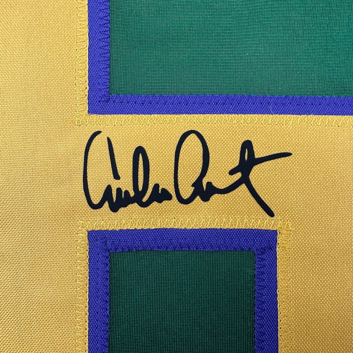 Facsimile Autographed Emilio Esteves Gordon Bombay Green Reprint Auto Jersey XL