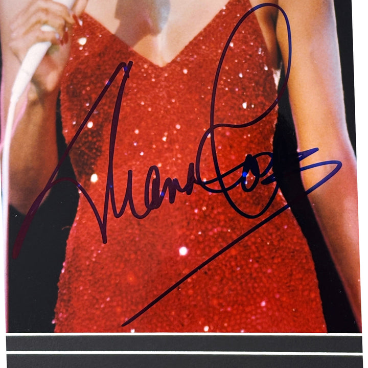 Diana Ross Autographed 8x10 Photo Beckett Framed Music Signed