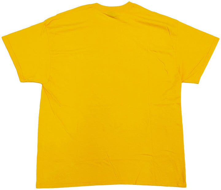 Hulk Hogan Autographed Signed Yellow WWE Hulkamania T-Shirt JSA