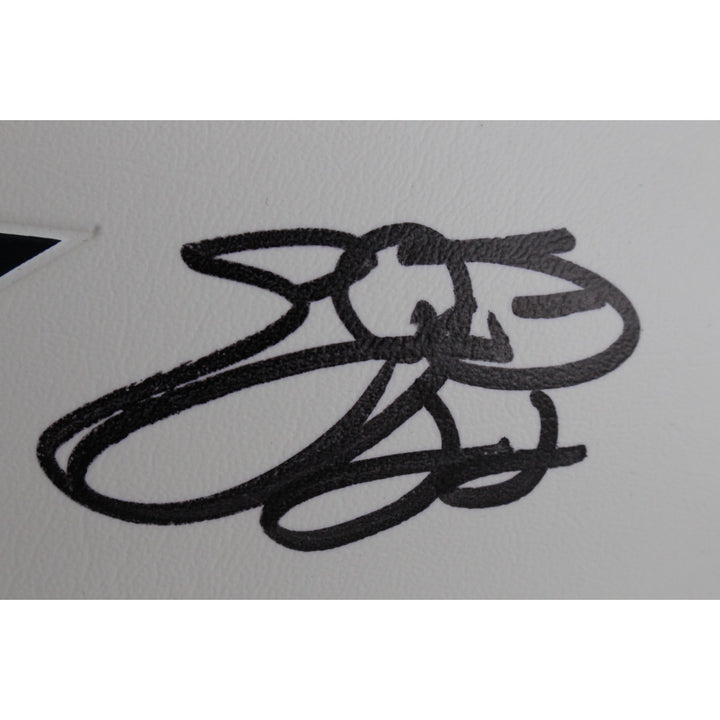 Emmitt Smith Tony Dorsett Autographed Dallas Cowboys Logo Football Beckett 50844