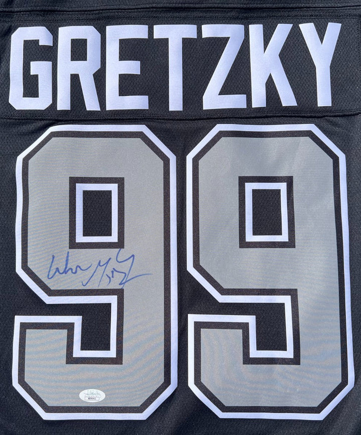 WAYNE GRETZKY SIGNED LOS ANGELES KINGS FANATICS AUTHENTIC HOCKEY JERSEY JSA