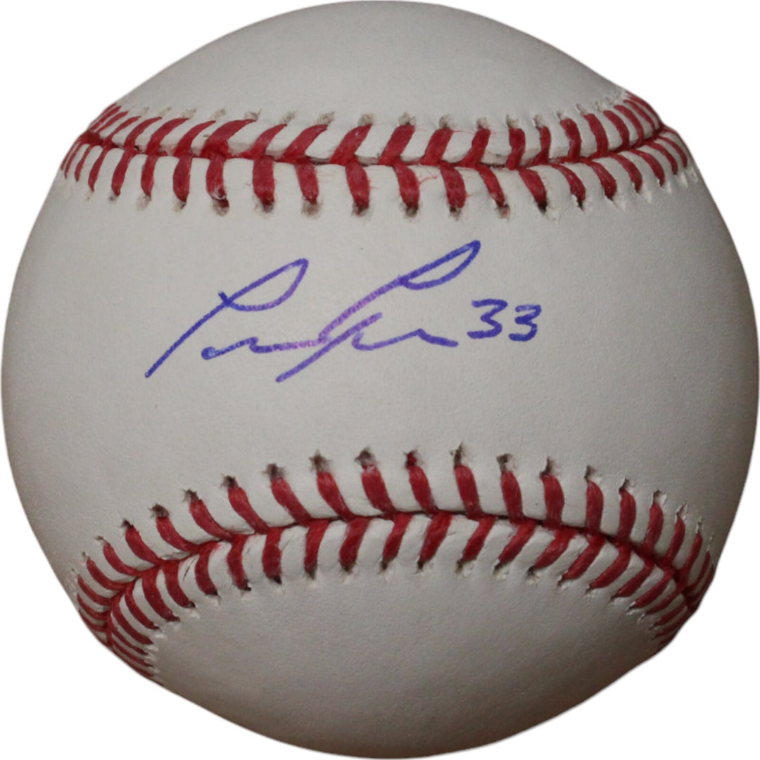Lance Lynn Autographed/Signed St Louis Cardinals OML Baseball Beckett 46857