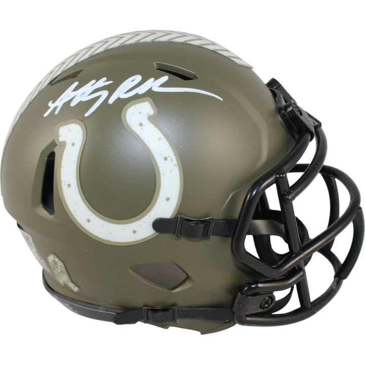 Anthony Richardson Signed Indianapolis Colts 2022 STS Mini Helmet Fanatics 53661