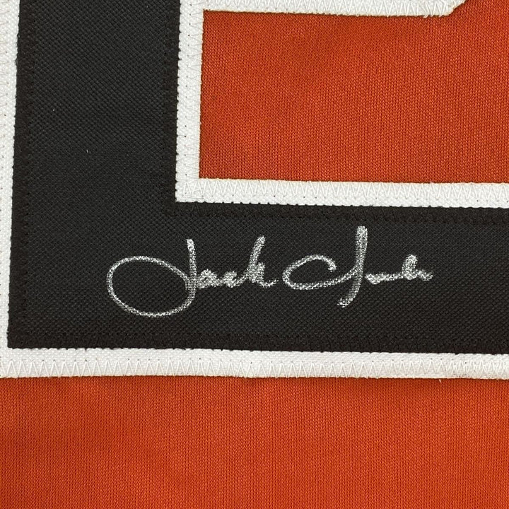 Autographed/Signed JACK CLARK San Francisco Orange Jersey JSA COA Auto