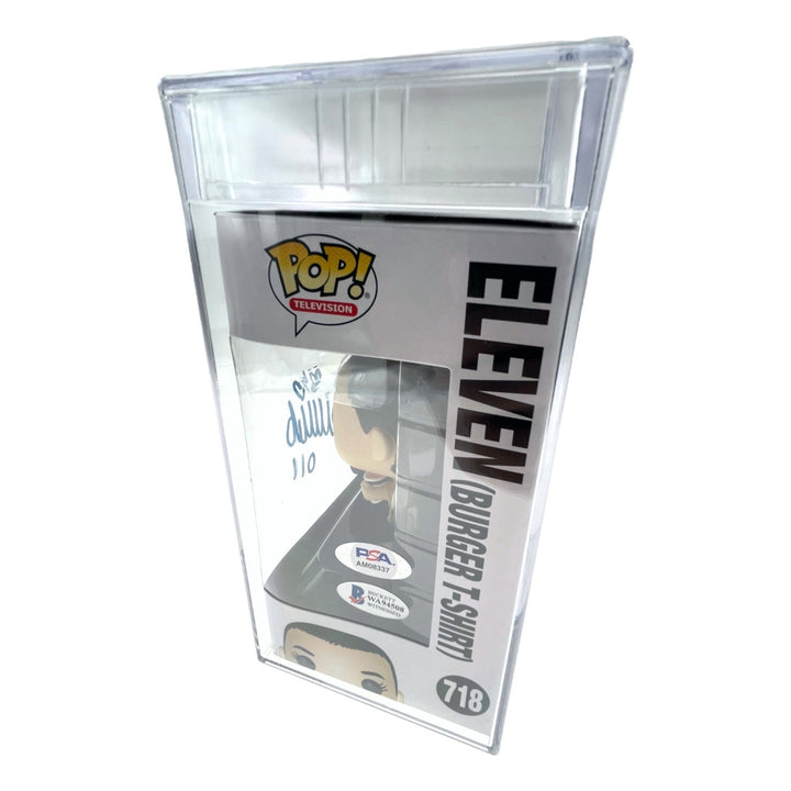 Millie Bobby Brown Signed Eleven 11 Stranger Things Funko Pop Slabbed PSA 10