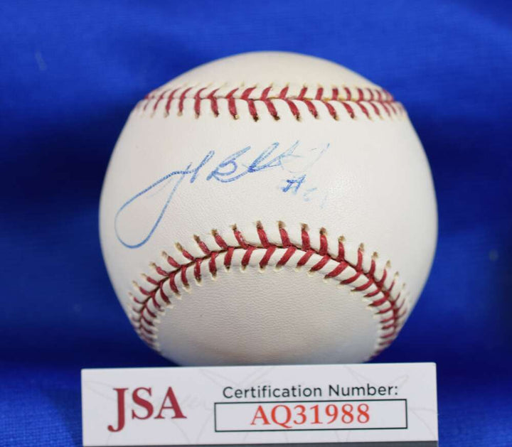 Josh Beckett JSA COA Autograph Major League Signed Baseball