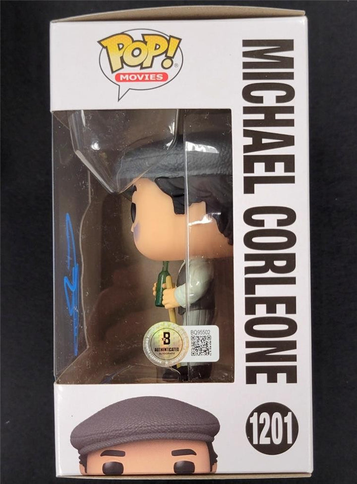 Al Pacino signed Godfather Michael Corleone Funko Pop 1201 autograph Beckett BAS