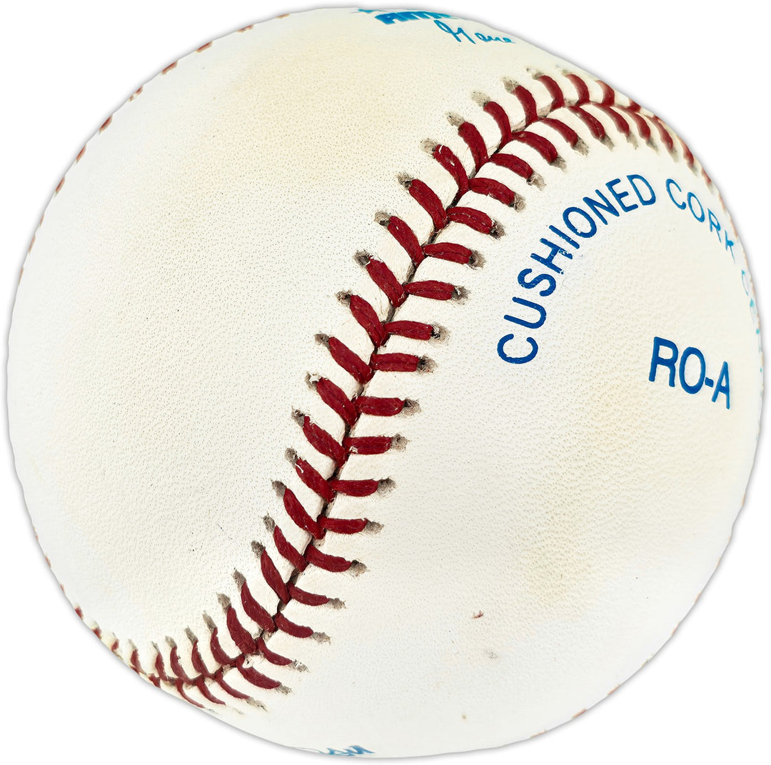 Chuck Thompson Signed AL Baseball Orioles Announcer "HOF 93" JSA #H10005