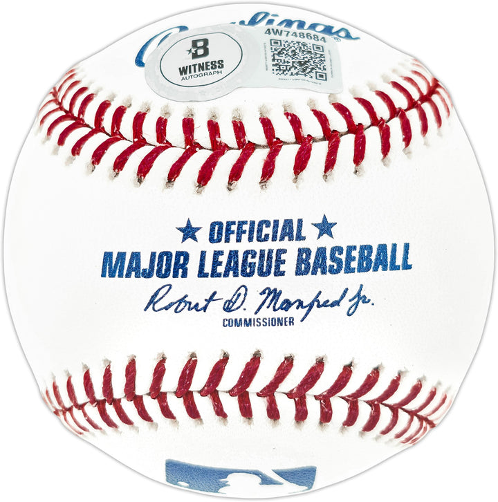 Ken Griffey Jr. Signed Official MLB Baseball Mariners "HR 630" Beckett Witness