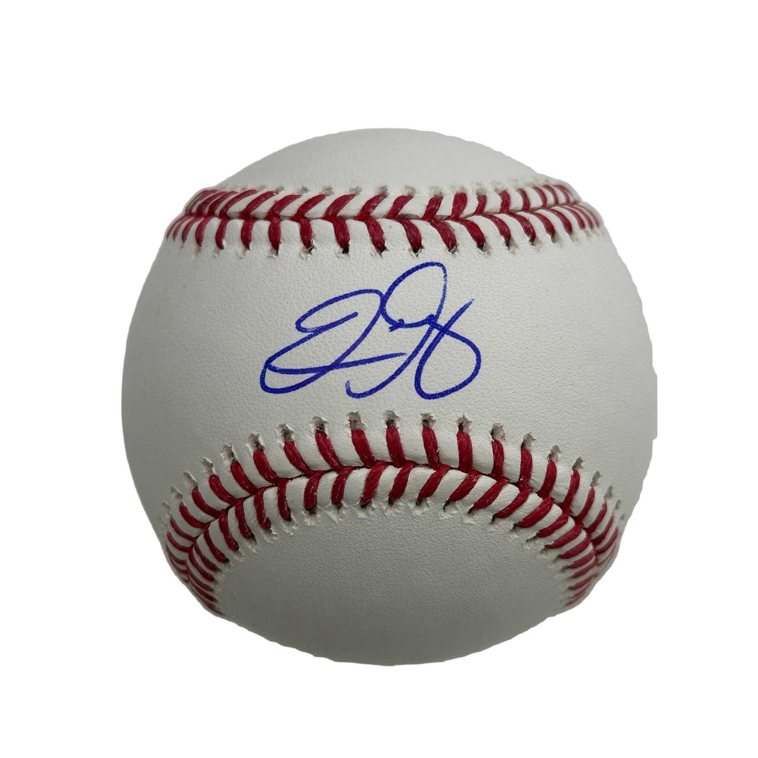 Autographed/Signed Eric Gagne Rawlings Baseball ROML JSA COA Auto