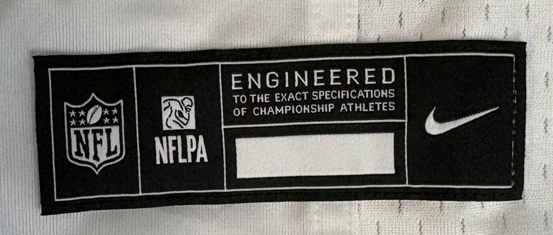 Bo Nix Signed Denver Broncos White Nike Game Replica Jersey BAS