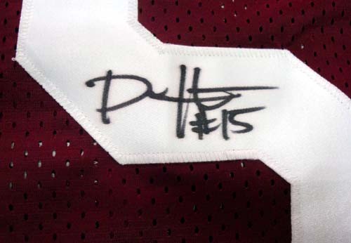 Alabama Crimson Tide Darius Hanks Signed Red Jersey PSA/DNA RookieGraph