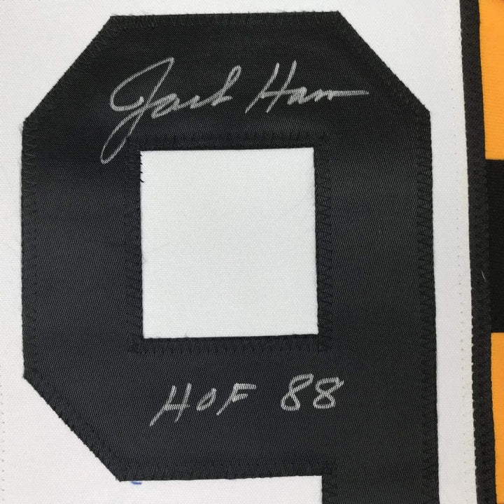 Signed JACK HAM HOF 88 Pittsburgh Bumble Bee Jersey JSA COA Auto