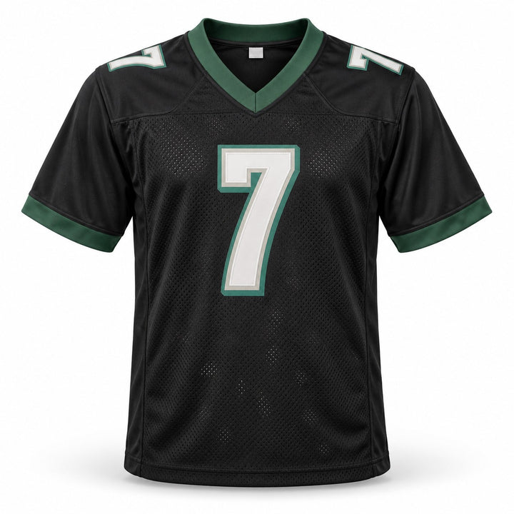 Michael Vick Signed Philadelphia Eagles Black Jersey Beckett Witness