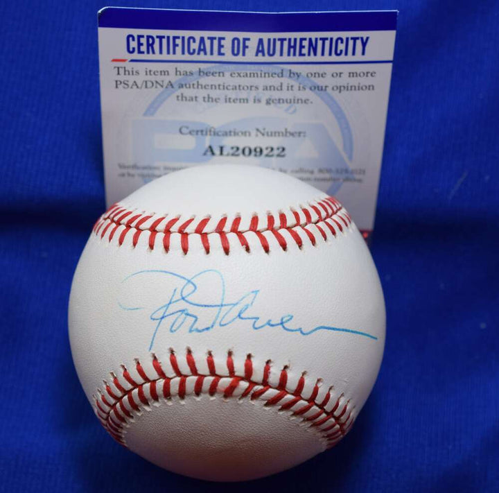 Rod Carew PSA DNA Coa Autograph American League OAL Signed Baseball