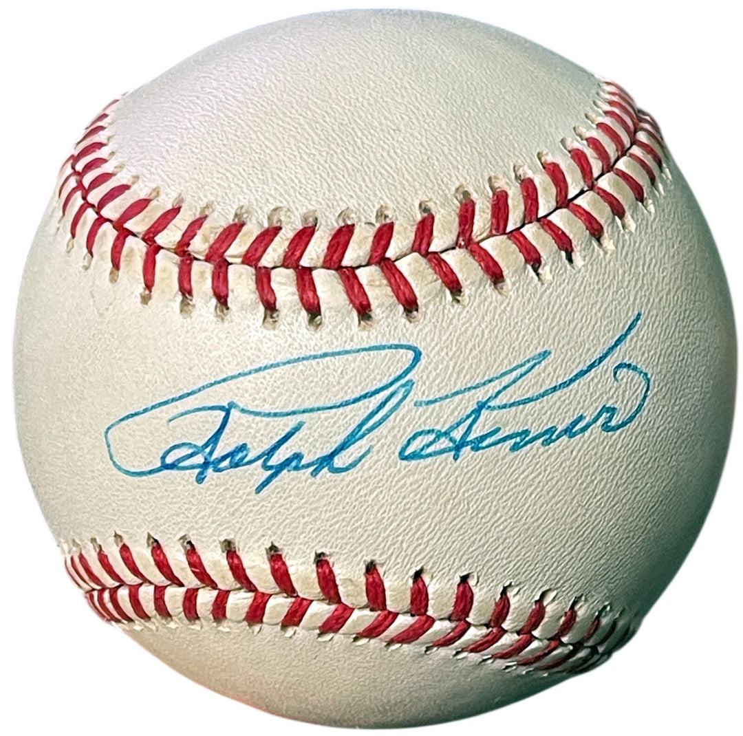 Ralph Kiner signed RONL Official National League Baseball minor tone - COA (HOF)