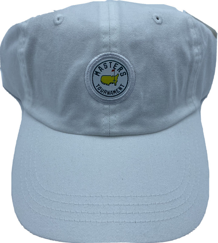 2022 MASTERS WHITE CIRCLE PATCH COTTON HAT AUGUSTA NATIONAL GOLF NEW