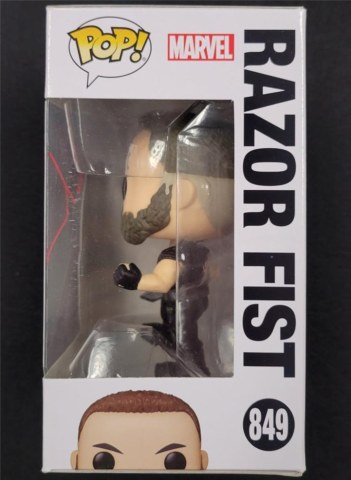 Florian Munteanu signed Razor Fist Funko Pop! Figure autograph ~ Official Pix