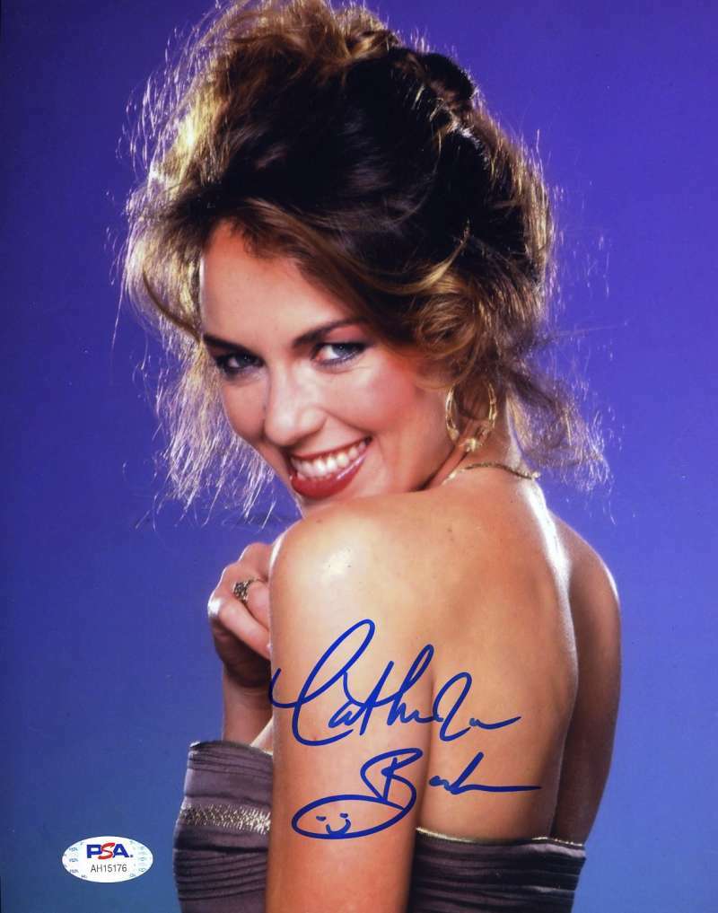 Catherine Bach PSA DNA Cert Hand Signed 8x10 Photo Autograph
